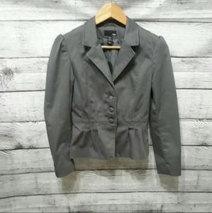 H & M Women's Gray Blazer Size 6